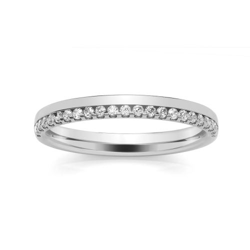 Diamond Wedding Ring - All Metals (TBCSRBC5AW) Claw Set